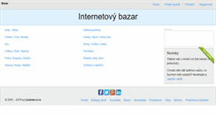 Desktop Screenshot of bazar.jednorozec.cz